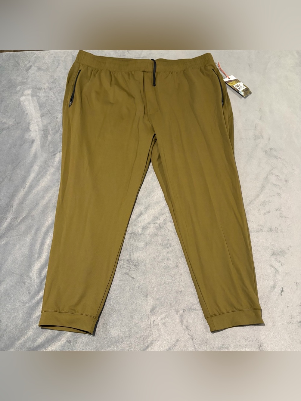 Duluth Alaskan Hardgear Pants Mens 3XL Green Trail Tech Joggers Stretch Hiking